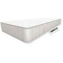 RIBECO Omega Wendematratze 140 x 200 cm mittelfest/fest