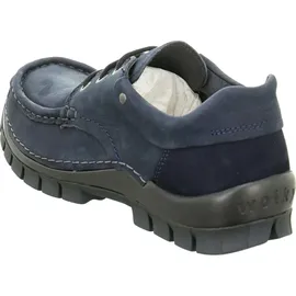 WOLKY Komfort Mokassins Fly Winter Damen Blau 42