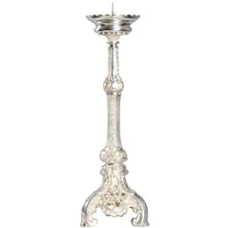 Altarleuchter versil. H 50 cm