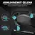 GTPLAYER Gaming Stuhl Stoff Schwarz