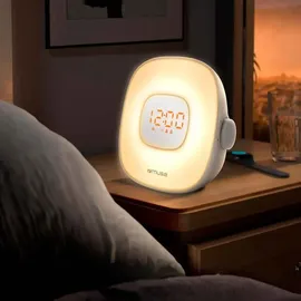 Muse ML-198 CR Lichtwecker weiß