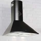 Gurari GCH C 046 BL 6 Dunstabzugshaube 60cm 1000m3/h Wandhaube Schwarz | Schwarz
