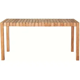 jan kurtz Manti Gartentisch 85 x 85 x 75 cm Braun