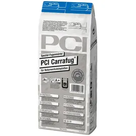 PCI Carrafug Spezial-Fugenmörtel für Naturwerksteinplatten 5 kg anthrazit