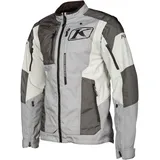 Klim Dakar, Textiljacke - Hellgrau/Grau/Dunkelgrau - M