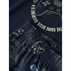 NAME IT NKMNIGHTSET Schlafanzug Blau 134-140