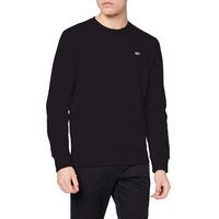 Tommy Jeans TJM Regular ohne Kapuze, Schwarz (Black), S