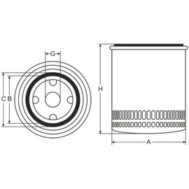 SCT Germany Ölfilter SM 104