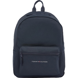 Tommy Hilfiger Kinder Unisex Rucksack Essential Backpack Handgepäck, Mehrfarbig (Space Blue),