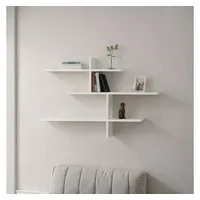 Decortie Wandregal 22 x 123 x 80,5 cm Weiß