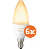 Philips Hue White Ambiance E14 6er-Pack