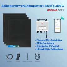 GoodWe Suncake 800W/820Wp Balkonkraftwerk