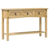 vidaXL Corona Konsolentisch 114x34,5x73 cm braun