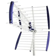 Libox LB-1000 Antenne 16,5 dB Typ F 16,5 cm Blau/Silber