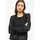 s.Oliver Ajour-Strickjacke Schwarz M