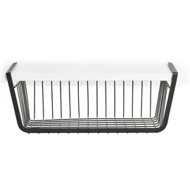 Zeller Hängeschrank Unter-Fachbodenregal 41 x 26 x 15 cm Schwarz