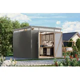 Karibu Titanium 3,5 2,90 x 2,92 m Grau
