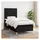 vidaXL Boxspringbett 100 x 200 cm Schwarz