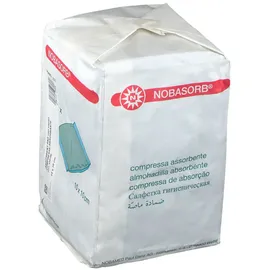 NOBAMED Saugkompressen unsteril 10 x 10 cm 25 St