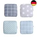 Kytpyi geldbeutel mini damen, 4 stück period bag damenbindenbeutel organizer