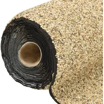 vidaXL Steinfolie Natur-Sand 1000x40 cm