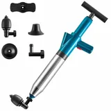 Hochdruck Edelstahl Rohrreiniger – Effektiver Abfluss- und Toilettenentstopfer, einteiliges Design, ideal für verstopfte Rohre und Bodenabläufe
