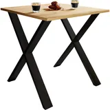 VCM Ebuy24, Esstisch, XonaX dekor (80 x 80 x 76 cm) | Gr.: onesize