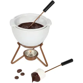 Boska Schokofondue Petit Marie - Fondue Schokolade Teelichter - 250 ml Inhalt für 200 gr Seschmolzener Schokolade