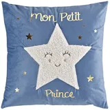 Douceur d'intérieur - Dekokissenbezug Für Kinder, Samt, 40 X 40 cm, Wohntextilien, Kissen, Dekokissen