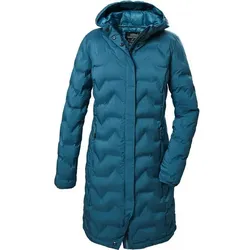KILLTEC Damen Mantel KOW 9 WMN QLTD PRK, hellpetrol, 36