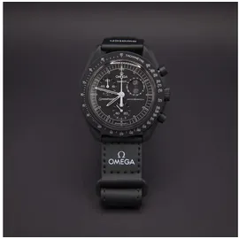Swatch x Omega Mission To The Moonphase Snoopy Black