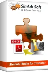 3D PDF Exporter für Inventor (Node-Locked License)