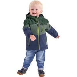 KILLTEC Unisex Fisw 3 Mns Jckt Skijacke Funktionsjacke mit Kapuze und Schneefang, dunkel waldgrün, 98-104 EU