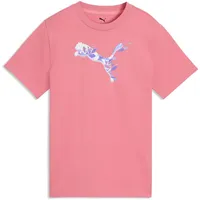 Puma Graphic FLORAL CAT T-Shirt Mädchen 25 - wild pink, 176