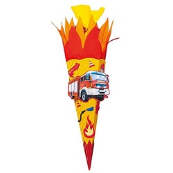 Schultüten-Bastelset "Feuerwehr" - bereits vorgestanzt