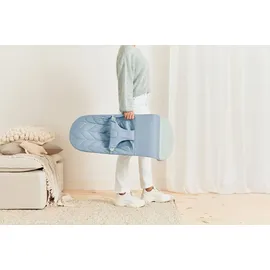 BabyBjörn Babywippe Bliss Gewebt, Blütenblatt-Steppung, Blau