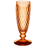 Villeroy & Boch Boston Apricot Sektglas Kristallglas Farbig Orange,