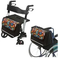 Seniori Rollator/Rollstuhl Tasche schwarz