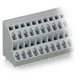 WAGO 736-124 Doppelstockklemme 2.50 mm2 Polzahl 48 Grau 14 St.