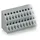 WAGO 736-124 Doppelstockklemme 2.50 mm2 Polzahl 48 Grau 14 St.