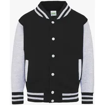 Just Hoods by AWDiS College Jacke Jet Black 140