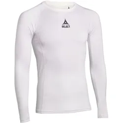 Select langarm Funktionsshirt Herren weiß S
