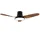 Cecotec EnergySilence Aero 5200 73 cm Deckenventilator Dunkelholz