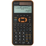 Sharp EL-W531XGYR Wissenschaftlicher Taschenrechner schwarz/orange
