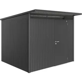 Biohort AvantGarde A6 2,6 x 2,2 m dunkelgrau-metallic Einzeltür