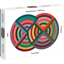 Galison Mudpuppy Moma Frank Stella 750 Piece Shaped Puzzle