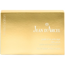 JEAN D ́ARCEL prestige vitamin+ Golden Anti-Aging Eye Pads 10 x 2 Pads