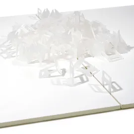 XPOtool 4000 Zuglaschen Fliesen Nivelliersystem 1,0mm Fugen Fliesen Verlegehilfe