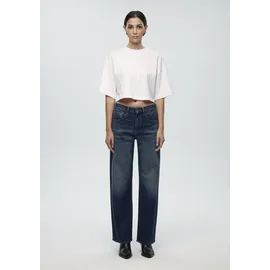 Mavi Gerade Jeans "TAYLOR", Damen, Gr. 30, Länge 32, tiefblau denim, 99% Baumwolle, 1% Elasthan, gerade normal, Jeans, Denim Pants