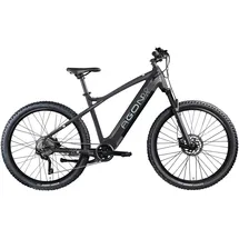 Agon Alpha E Bike Mountainbike Herren oder Damen 170 - 190 cm Pedelec 27,5 Zoll dunkelgrau